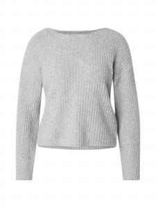 VILA Свитер 'VIKAYLENA' в крапчатом сером цвете