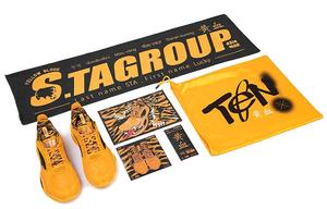 Баскетбольные кроссовки All City 10 мужские с низким верхом желтые/черные Lining