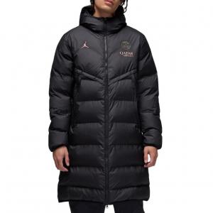 Jordan Куртка-парка Пари Сен-Жермен мужская черная с ржаво-розовым, Black/Rusty Pink