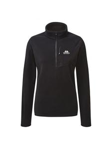 MOUNTAIN EQUIPMENT Свитер W MICRO ZIP-T черного цвета