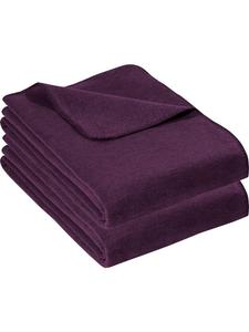 Одеяло Erwin Müller Wohn 2er Pack, цвет aubergine