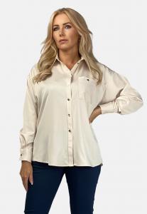 Блузка-рубашка REGINA FASHION, цвет light beige
