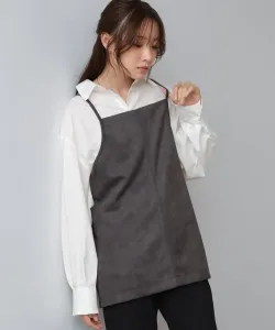 Квадратный замшевый бюстгальтер