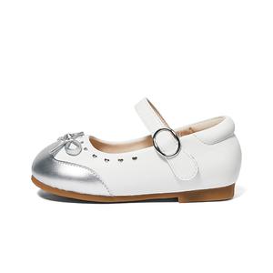 Детская обувь Infant And Toddler Snoffy, Cream белый/серебряный