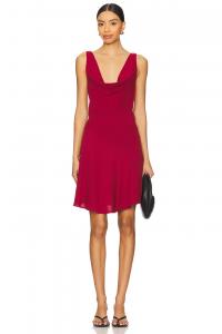 Bella мини-платье Sovere, sangria