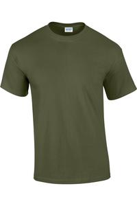 Футболка мужская Gildan Ultra Cotton, темно-зеленый