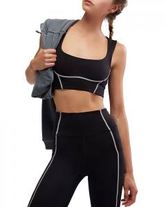 Free You're A Peach Спортивный бюстгальтер Free People, черный