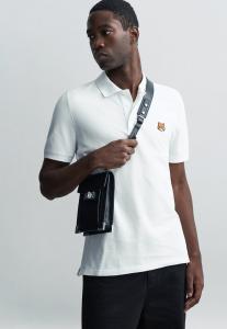 Поло Maison Kitsuné FOX HEAD REGULAR , White