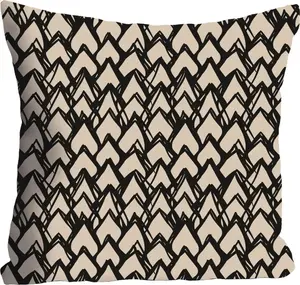 Декоративная подушка Queence ""Drops", чехол без наполнения, 1 шт 40х40 см, цвет bunt + bedruckt