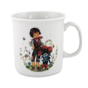 Кружка с ручкой, 0,21 л, Кот в сапогах Eschenbach, мультиколор