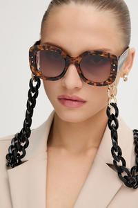 Солнцезащитные очки Carolina Herrera, коричневый