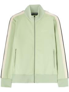 Palm Angels спортивная куртка с вышитым логотипом, зеленый