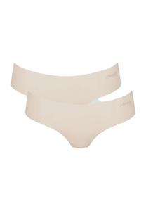 Комплект из 2 бесшовных трусов Hipster из микрофибры Zero для женщин sloggi, цвет Angora