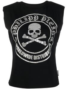 Футболка с логотипом Philipp Plein, черный