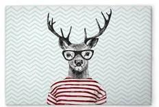 Картина на холсте A.S. Création Modern Deer 3 цвет blauweissschwarzrot