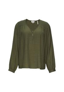 Блуза MET GESMOKTE DETAILS s.Oliver, хаки