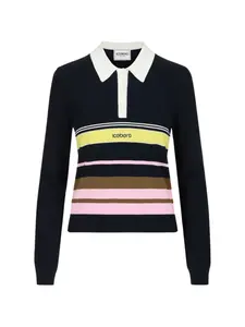 Поло в полоску Iceberg, синий