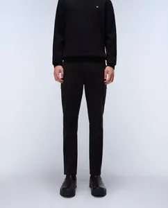 Мужские черные брюки карго прямого кроя Napapijri