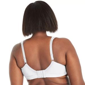 Playtex 18 Hour Ultimate Lift & Support Хлопковый эластичный бюстгальтер с полным покрытием без шнуровки US474C Playtex, белый