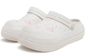 TTKJ Бесшумные, износостойкие и быстросохнущие сандалии с закрытым носком, женские, белые