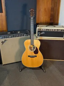 Акустическая гитара Eastman E20-OM с термообработкой и чехлом - Thermo-Cure Natural (серийный номер #M2413012)