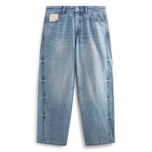 PEACEBIRD MEN Джинсы мужские Denim Light Blue, Batch 1 Wide Leg