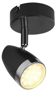 Светодиодный потолочный светильник Nettlife Lipari, серый - металл - 14 x 6 x 8 см