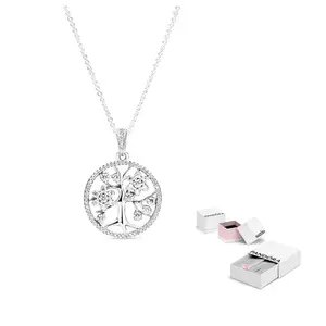 Pandora Серебряное колье 925 пробы