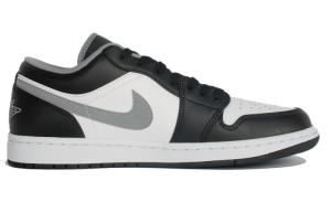 Кроссовки Air Jordan 1 Vintage Basketball Shoes Men Low-top White/black, черный