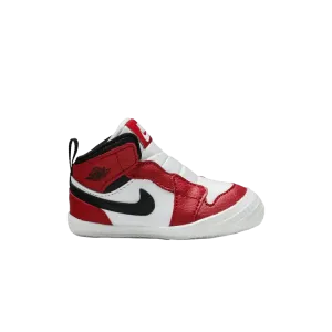 Кроссовки Air Jordan Air Jordan 1 Bootie TD 'White Varsity Red', красный