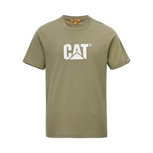 Футболка мужская CAT, светло-зеленый