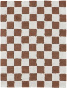 Ковер Lorena Canals, 120 x 158 см, Coffee and Beige Checkerboard