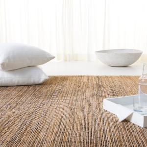 Ковер SAFAVIEH, 244 x 305 см, - коллекция Izmir - большой - коричневый и серый, ручная вязка из шерсти и вискозы, идеально для гостиной, спальни, офиса, столовой (IZM102T)