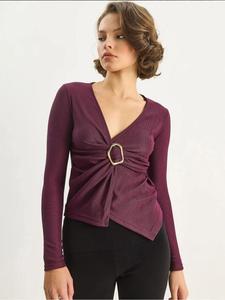 Bianco Lucci Лонгслив в цвете Berry