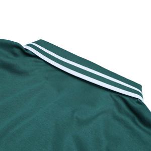 Футболка поло женская с кошачьим глазом зеленый FILA