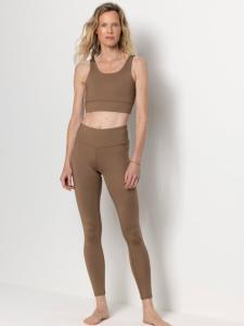 Узкие леггинсы Hey Honey Unicolor, светло-коричневый