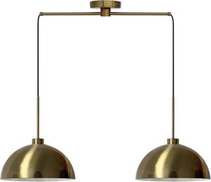 Подвесной светильник Bamyum Bivio, коричневый - металл - 30 x 20 x 30 см