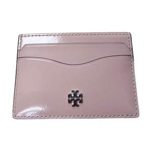 TORY BURCH Женский кошелек для карт из коровьей кожи светло-розовый