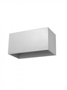 Nice Lamps Настенный светильник GEO MAXI серого цвета (высота 10 см, длина 20 см)