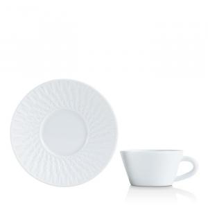 Bernardaud Twist White Collection Чайная чашка, белый