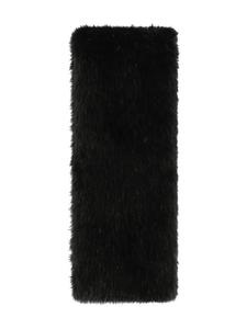 Шарф из искусственного меха Dolce & Gabbana, черный