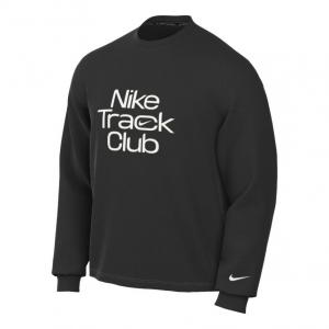 Топ Nike Track Club Sweatshirt 'Black'