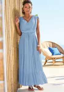 Длинное платье Lascana, Himmelblau