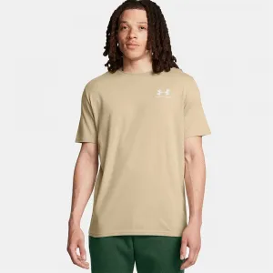 Футболка Under Armour Sportstyle Left Chest, бежевый