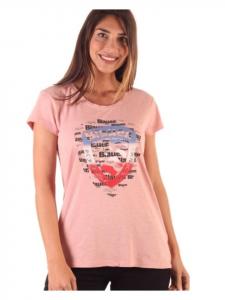 Розовая футболка BLAUER USA