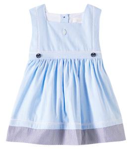 Детское хлопковое платье Patachou, Melange Blue