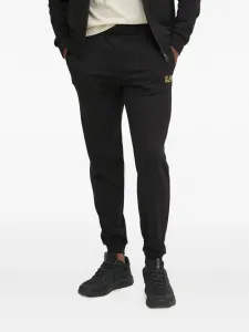 Спортивный костюм с логотипом Ea7 Emporio Armani, черный