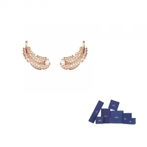 Swarovski Сережки с розовым золотым покрытием Women's Rose Gold