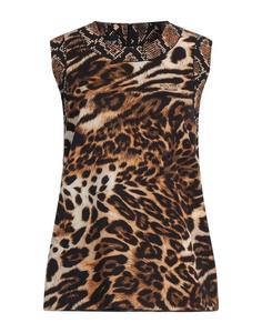 Топ Moschino, коричневый