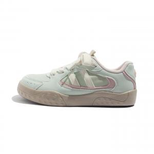 Coverage Breathable Low top Skateboard Shoes Women's BEIER, зеленый